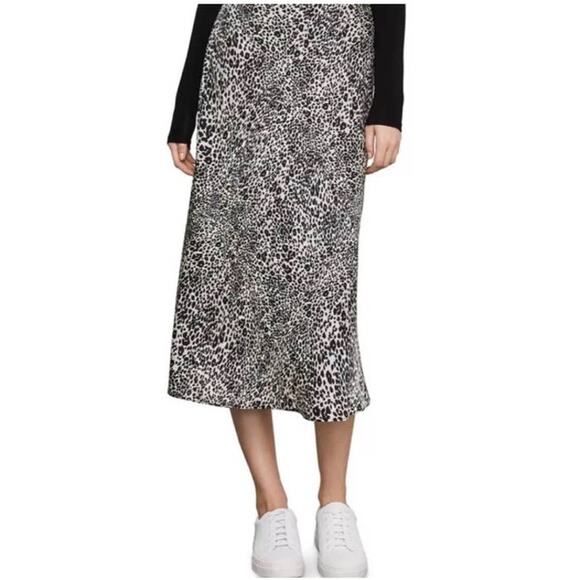 BCBGMaxAzria Leopard Print Midi Skirt Size XS - Picture 9 of 10